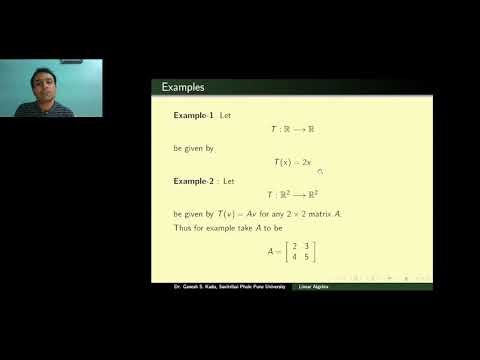 Linear Algebra- Examples of Linear Transformations