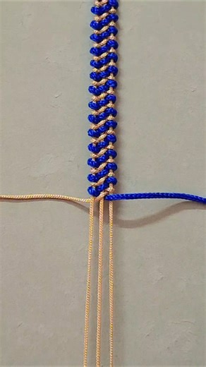 Macrame Bracelet pattern 😍 #shorts #bracelet #macrame #knot
