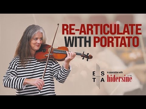 PORTATO & PORTAMENTO: Harness the Power of Re-Articulation - Violin Techniques