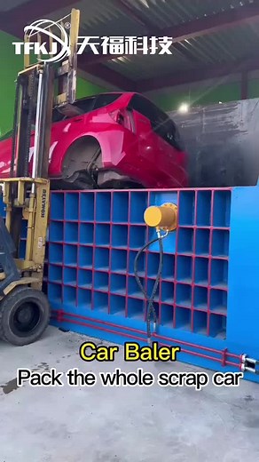 Metal Recycling Machine in Action at Customer's Site