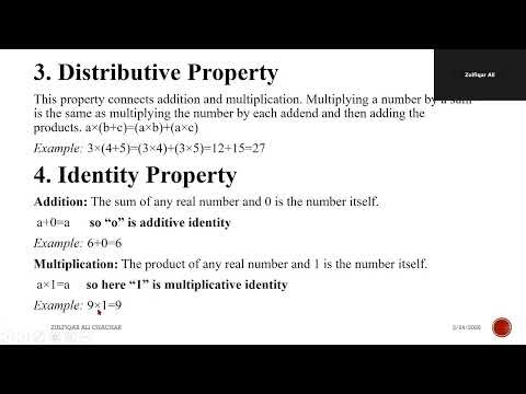 Chapter 1 Real Numbers | Lecture 4 | Properties of Real Numbers | Class 11 Maths