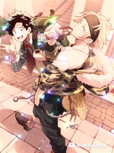 Izuku x Kaminari💚💛 (requested) @Midoriya_IzukuVampire #izukumidoriya #denkikaminari #ship #mha