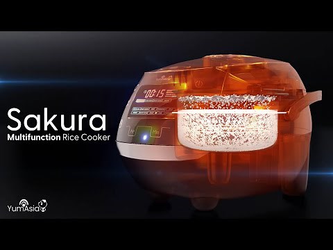Sakura Multifunction Rice Cooker Explained - from the rice cooker experts at Yum Asia