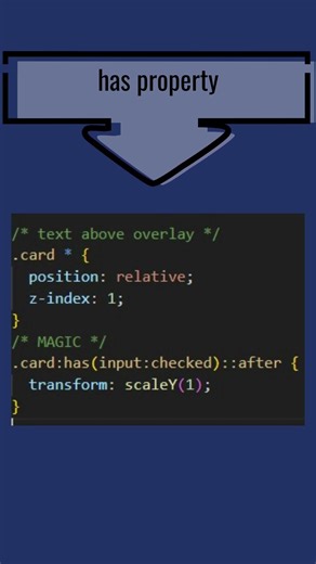 This CSS Trick Feels Illegal 🤯 | :has() Animation #cssanimation #coding #frontend