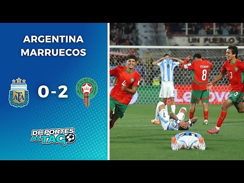 🔥🏆 MARRUECOS dio el GOLPE tras GANARLE 2-0 a ARGENTINA y es el CAMPEÓN del MUNDIAL SUB 20