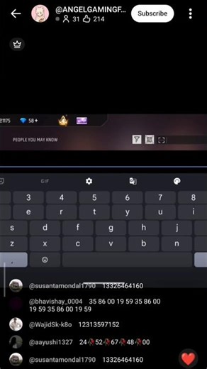 My Free Fire uid 🔥 Check by Angel Gaming😱‪@ANGELGAMINGFF24‬ #freefire