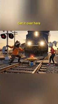 Train Track Rescue!#shorts