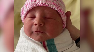 20K views · 282 reactions | Bismarck family welcomes baby during historic April blizzard: https://bit.ly/3jVI3C0 “I just wanted to make sure everything was alright before I got stuck at home. Thank goodness I did because less than four hours later, she was born.” | KFYR-TV | Facebook