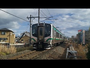 E721系1000番台P4-5編成 磐越西線 1229M 2025 12/27