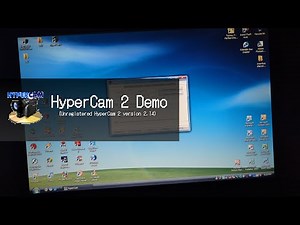 HyperCam 2 Demo (2.14) ~ Wow, this is what YouTubers used to use!