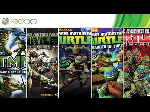 Teenage Mutant Ninja Turtles Games for Xbox 360