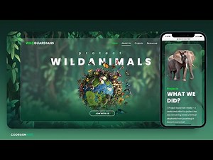 How to make an Animated Website using HTML & CSS – Making it Responsive [STEP-BY-STEP GUIDE]
