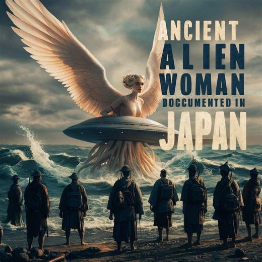 The Ancient Extraterrestrial Woman who came to Japan in 1803 and Gave Knowledge to Humans - Ancient Gods? #ancientaliens #anunnaki #enoch #mystery #UFO | The Lore Library