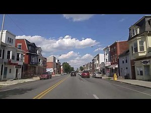 Driving by York,Pennsylvania