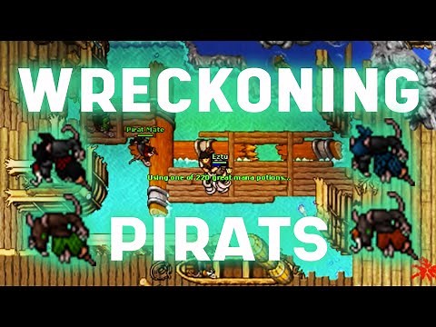 TIBIA RP 300 HUNT PIRATS FOR BESTIARY! (LVL 130-150 RECOMENDED AREA)