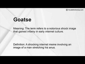 Goatse Meaning