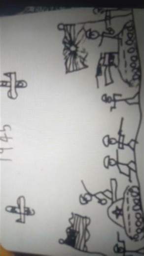 my drawing of 1945 WW2
