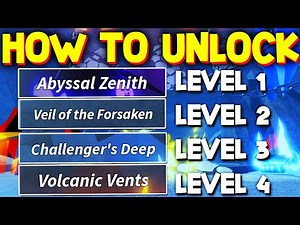 HOW TO UNLOCK LEVEL 1, 2, 3 & 4 OF MARIANA VEIL in FISCH! (FULL GUIDE) ROBLOX