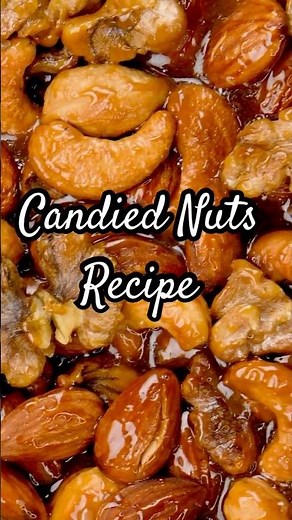 Easy Vegan Candied Nuts in 15 Minutes 🥜✨
