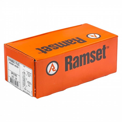 Ramset 12 x 100mm DynaBolt Plus Hex Nut Bolt - 20 Pack