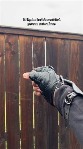 Enhancing Skyrim First Person Animations