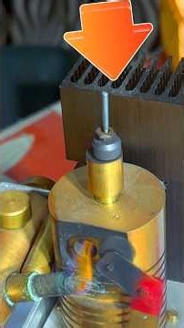 🔥FLAME 🔥ENGINE! 👈for DESKTOP⁉️ flame-licker #modelengine #mechanicalengineering #experiment
