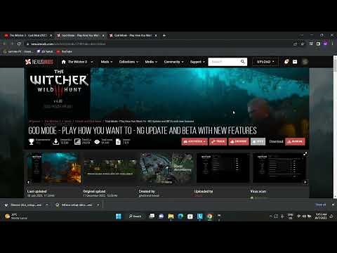 The Witcher 3 (2023) - God Mode Mod - Step by Step Installation Guide