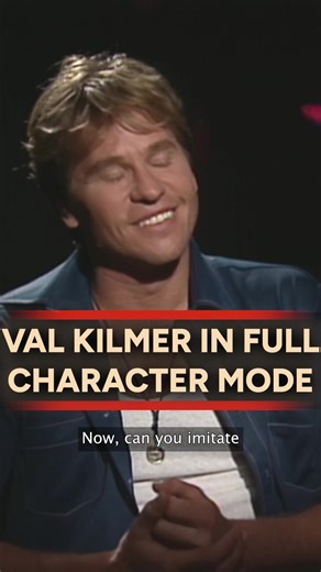 Val Kilmer Turns an Interview Into a Performance Val Kilmer could turn even a simple interview question into a performance, full of wit and mischief. From a 1997 interview We're remembering some of the incredible actors and filmmakers we lost this year. Watch the channel for more all week! 📼 Retro Hollywood Rewind - Subscribe for your daily dose of nostalgia YouTube: www.youtube.com/@retrohollywoodrewind #valkilmer #thesaint #classicinterviews #90smovies #actorimpressions