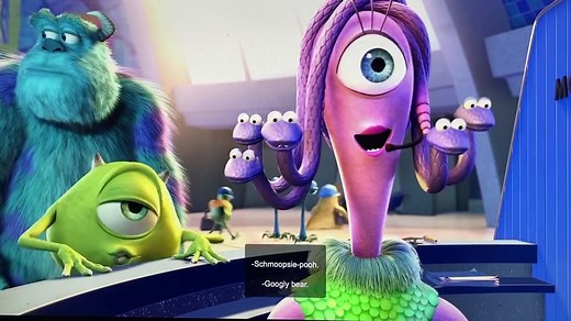 Monsters Inc The Movie 🎥 “ Oh Schmoopie - Pooh “ “ Googly Bear “ #monstersinc #ohschmoopiepooh #googlybear #sully #mikewazowski #celia