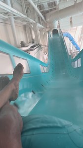 DreamWorks Dream Runner 💦 the worlds longest hydromagnetic rocket coaster That blue drop was wicked!!! Great water coaster. First time visiting a water park in yearsss. #dreamworks #waterpark #extremethrills #meta #themepark #travel #rollercoaster #reels #amusementpark #americandreammall #water | Daishawn Reid