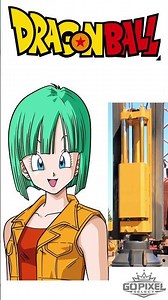🔥 Dragon Ball Waifu VS Hydraulic Press #anime #dragonball #animegirls #dragonballz #dragonballsuper