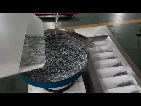 Nails weighing and bagging packaging line | nail packaging line