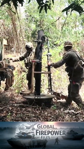 How is this even POSSIBLE?! 🎯 Perfect Mortar Accuracy #shorts #army