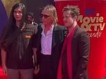 Jamie Campbell Bower, Eduardo Franco and Joseph Quinn arrive to MTV Awards