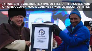 Meanwhile in Mongolia, it's a new record for the Largest Camel Race ever with 1,108 participants thundering across the desert - almost doubling the previous record of 555. The annual festival in Dalanzadgad also featured camel poetry competitions and camel polo. Full story > www.bit.ly/GWR-CamelRace | Guinness World Records