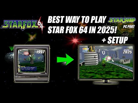 Best Way Of Playing Star Fox 64 in 2025 + Setup!