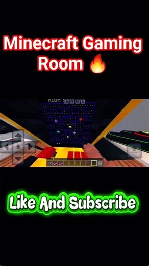 Minecraft Gaming Room 🔥 #peakyblinders #shorts #shortsfeed #trend #minecraft