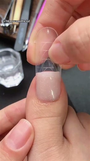 The tutorial is simple ~#polygelnails #nailstutorial #nailsart #nailtech #diynails