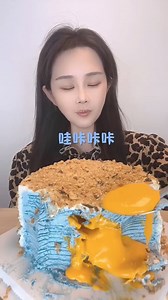 18K views · 410 reactions | Thousand Layer Cake Whipped Cream Cake Lava Cake | Satisfying Asmr #trendingnow #asmreatingshow #satisfyingvideos #asmreatingsound #thousandlayercake #whippedcreamcake #lavacake #yummydessert | Jiao Asmr | Facebook