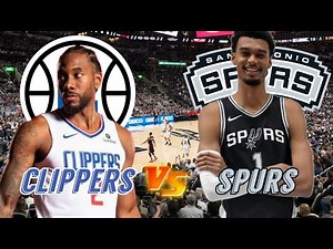 LA Clippers vs San Antonio Spurs Live Play by Play & Scoreboard