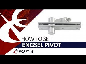 How to install Esbela door pivot hinge