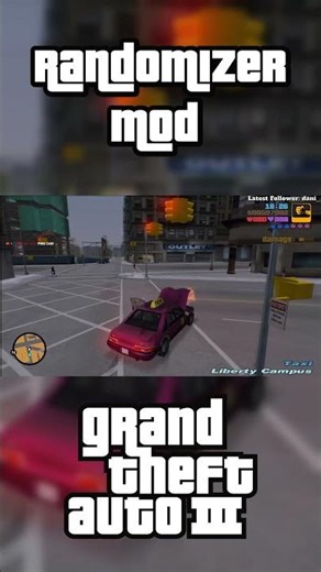 Randomizer Mod is Insane! #gta #gta3 #randomizer #mod #gaming