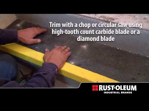 Rust-Oleum Industrial - SafeStep - How To Fix Slippery Stairs