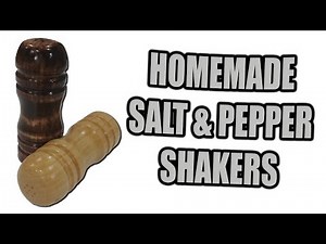 DIY Salt and Pepper Shakers
