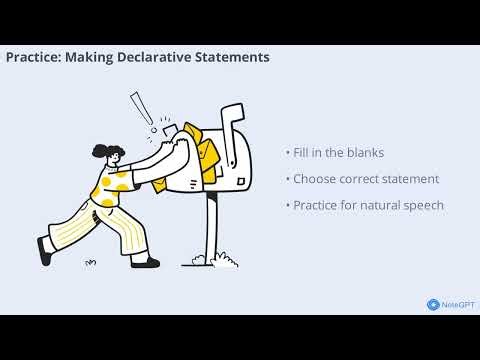 Declarative questions