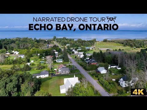🌅 Echo Bay, Ontario 🚤 4K Drone