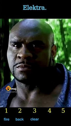 #Elektra fighting scene