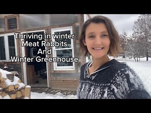 How to thrive in winter/meat rabbits and winter greenhouse