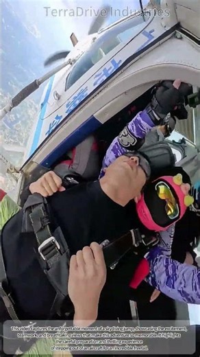 The Exact Second We Jumped Out of a Plane! 🪂