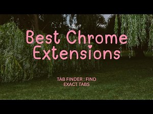 Best Chrome extension to manage tabs in your browser | udit saurabh